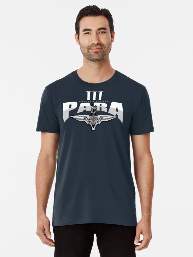 

British Army Parachute Regiment 3 Para T Shirt New 100 Cotton Short Sleeve ONeck Casual Tshirts Size S3XL 4XL