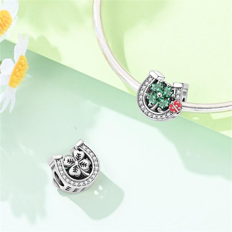 925 Silver Green Series Longing For The Tree Of Free Life Charms Beads For Women Fit Bracelet DIY Jewelry Gift