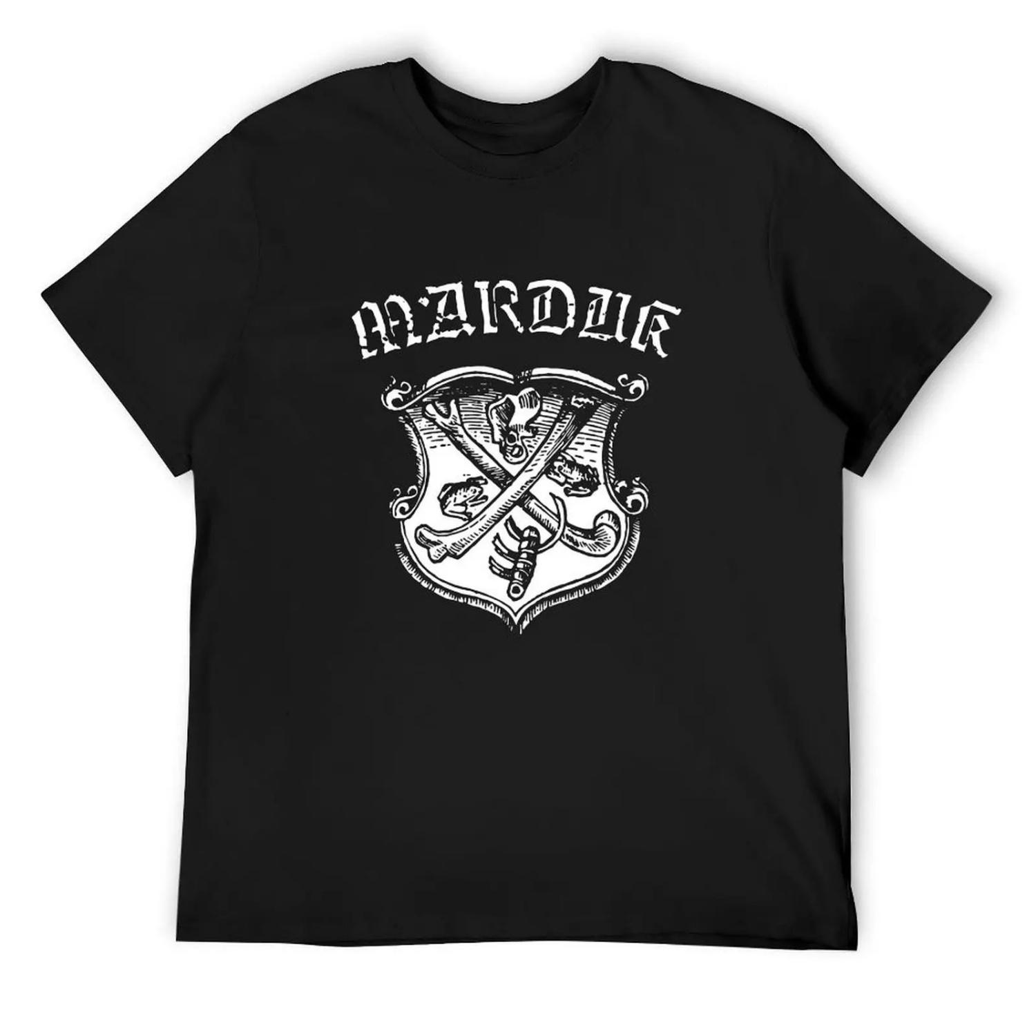 

MARDUK Blood Puke T-Shirt oversized graphic tee blue archive quick-drying Funny t-shirts sweat shirts, men XXXXXL чорний