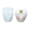 Resin and Cement Pot Casting Form, Angel Wing Flower Pot Profile with Flexible Body for Plaster Projects and Tabletop Display Use Indoors