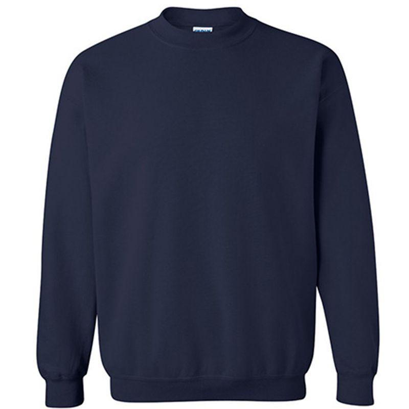Sweatshirt clasic Gildan Heavy pentru adulți, cu gât rotund, simplu, pulover, pentru îmbrăcăminte de lucru elegantă și confortabilă