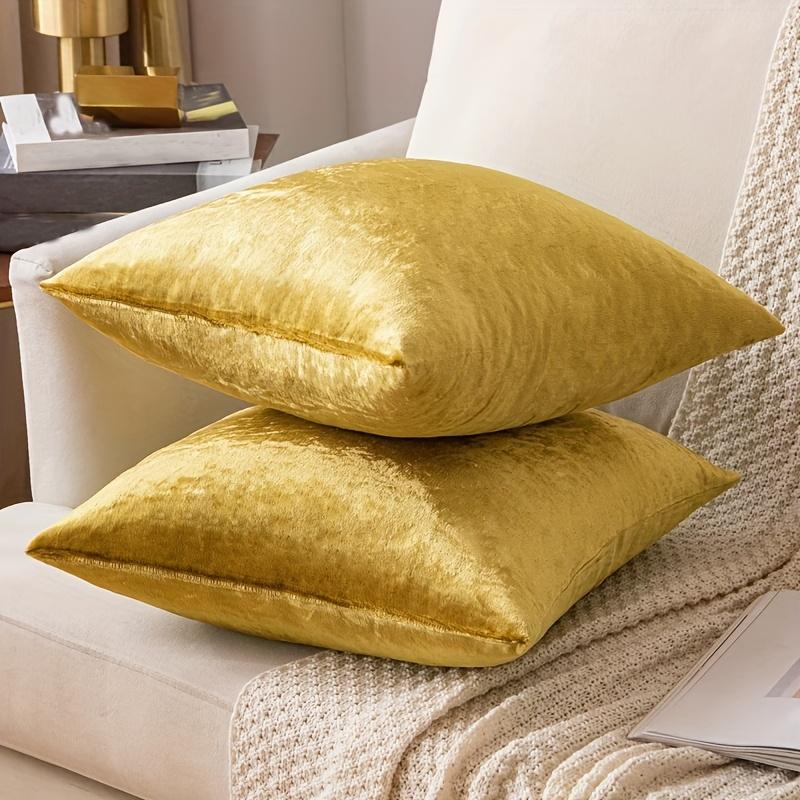 1 Pezzo Decorazione Casa Lusso Super Morbido Velluto Sintetico Rettangolare Federa per Cuscino per Divano/Letto/Soggiorno 45x45cm/17.7x17.