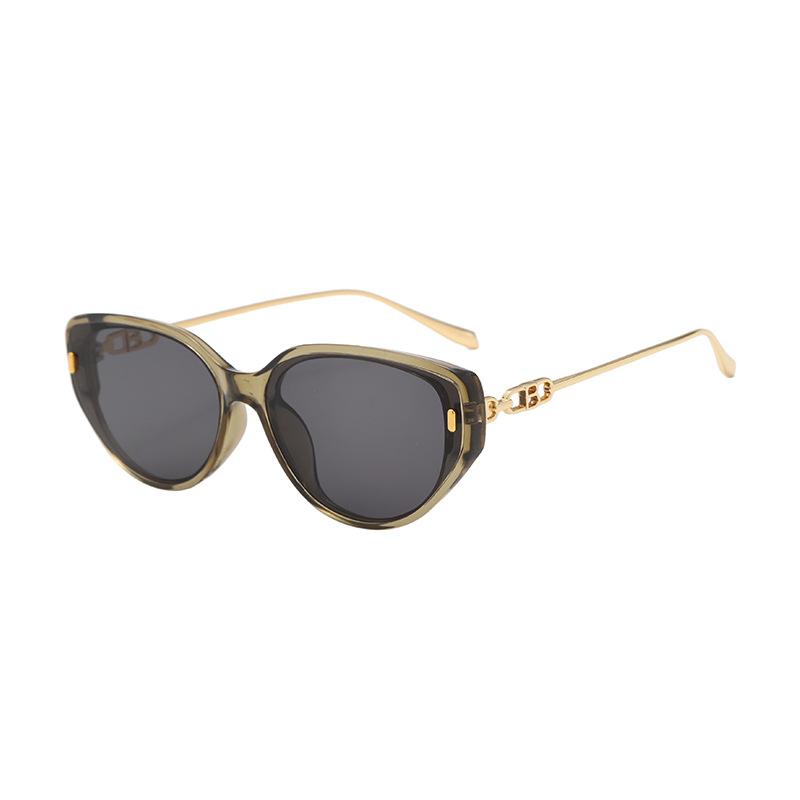 Cat Eye Sunglasses for Women with a Sense of Sophistication2026New style square and round face summer UV protection sunglasses Korean fashion