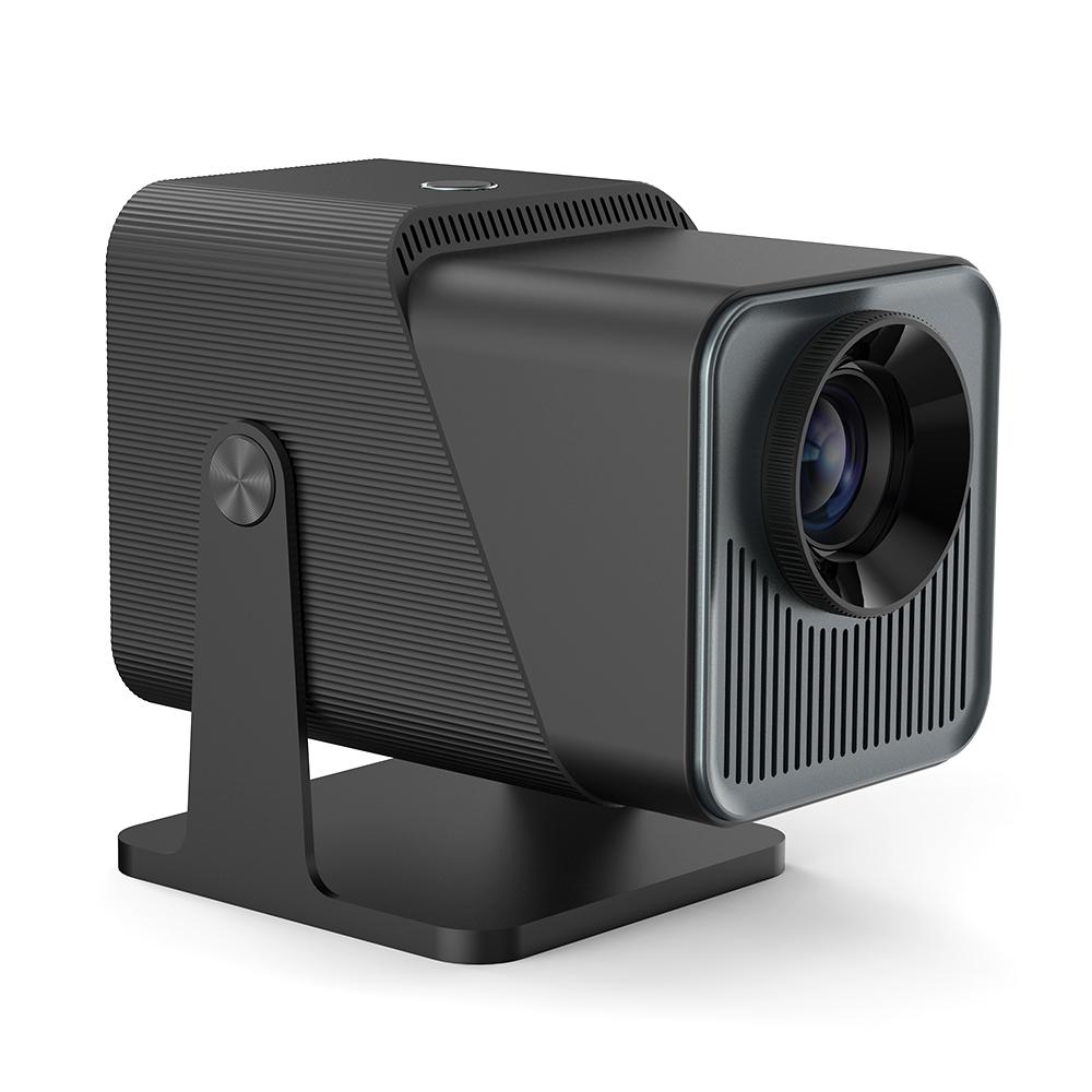 

Проектор 720P WiFi BT5.2 Android 11 System Проектор для фильмов с вращением на 180 градусов и дисплеем 220 дюймов UK чёрный