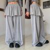New Arrivals Open Run Women Frill Layered Track Pants Skirt