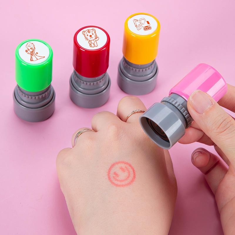 Zodiac Animal Stamps: Ox, Rat, Rabbit, Dragon, Pig, Tiger, Snake, Horse - Cartoon Stamps for Kids