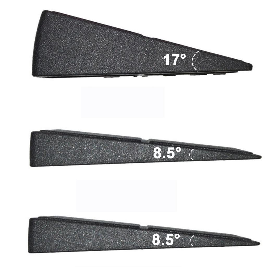 Posture Board 3PCS Slant Board For Calf Stretching Non Slip Professional Squat Ramp Squat Platform For Heel Elevated Squats And