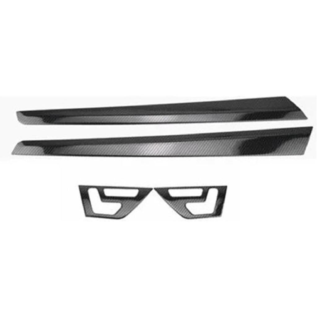 Door Panel Trim Strip Sticker Compatible for Mercedes Benz E Class Coupe W207 C207 W20 E200 E260 E300 E350 2009-2016 Carbon/Silver Car Styling