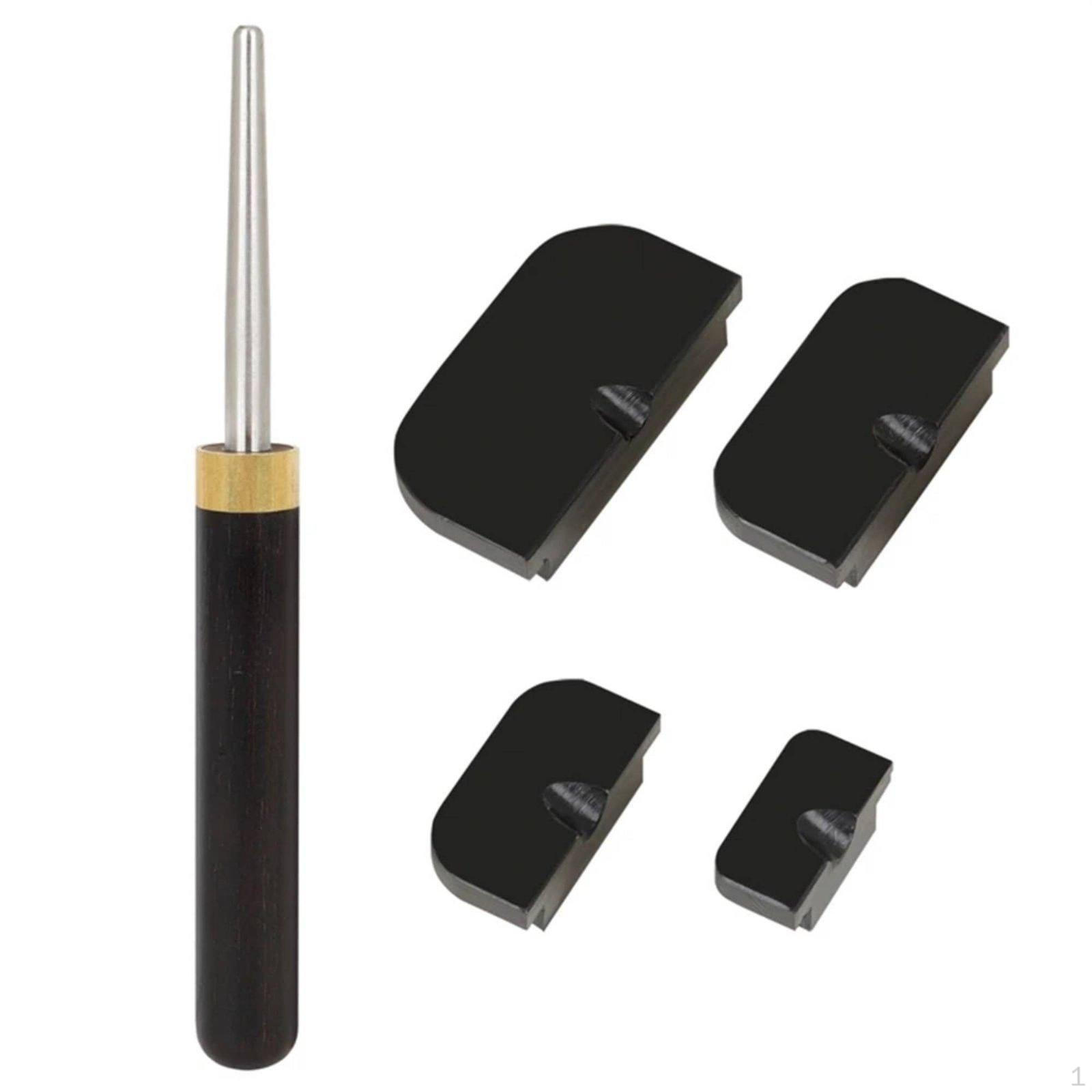 Saxophone Tone Hole Tool Stainless Alloy Leveling Repair Kit for Workbench,
