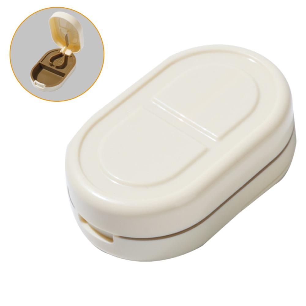 2-in-1 Pill Splitter Pills In Half Tablet Storage Box New Pill Cutter  Small or Large Pills
