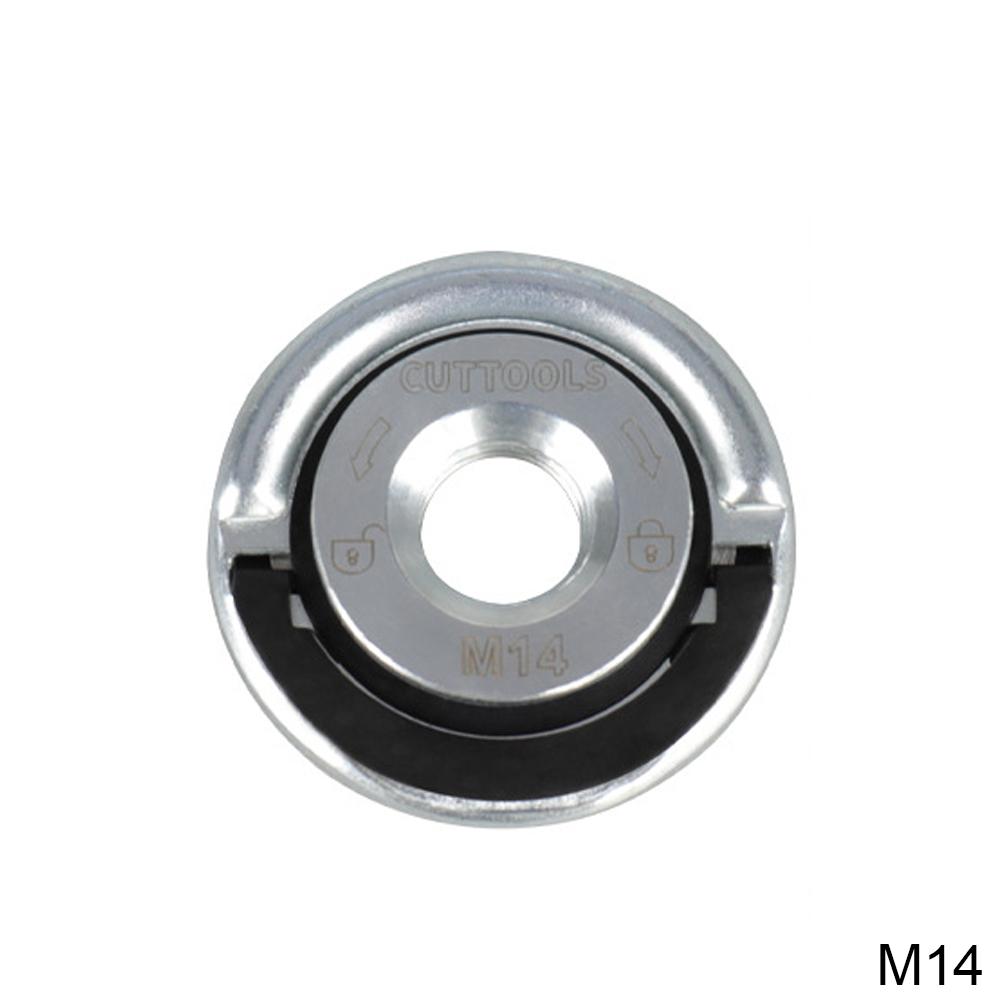 M14 Angle Grinder Quick Release Self-Locking Grinder Pressing Plate Flange Nut Power Chuck For Angle Grinder Clamping Flange