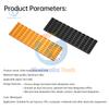 M.2 SSD NVMe Heat Sink M2 2280 Solid State Hard Disk Aluminum Heatsink Gasket with Silicone Thermal Pad 3/6MM Can Use PS5