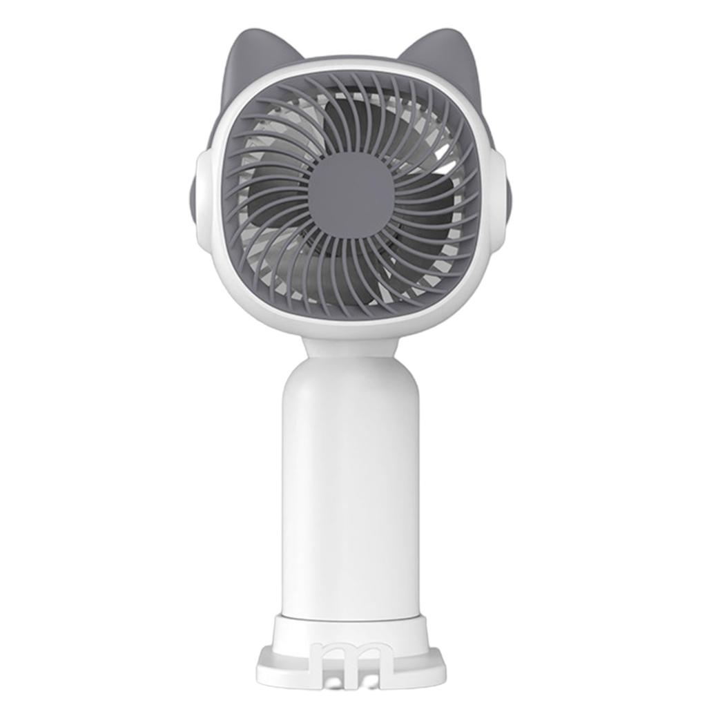 Cooling Fan 1pcs 7*4.3*15.5 Built-in Battery Charging Phone Cute Fan Fashionable Handheld Plastic High Quality