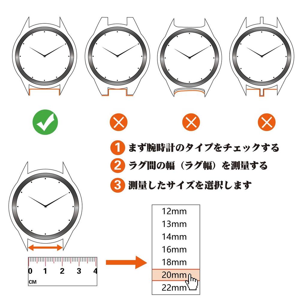 ANNEFIT Genuine Leather Watch Band, 13mm, Thin, Quick Release, Dark Brown with Gold Buckle