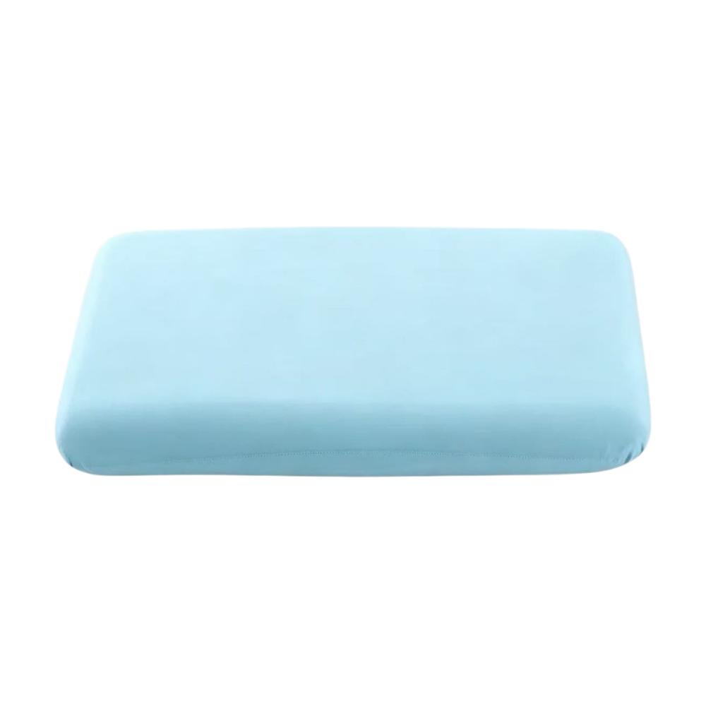 2pcs Cooling Ice Feel Silk Pillowcase Breathable 40x70 Pillow Slipcover Smooth Surface Lightweight Pillow Cover Hair Skin Care