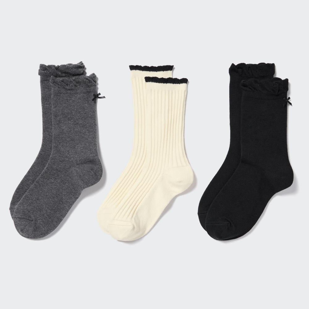 

Носки UNIQLO JAPAN GIRLS Regular, 3 пары