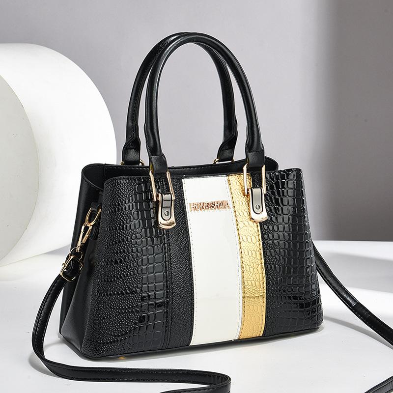 Borsa 2025 nuova borsa a mano a tre pezzi di grande capacità borsa a spalla a tracolla da donna di fascia alta borsa da donna borsa da donna
