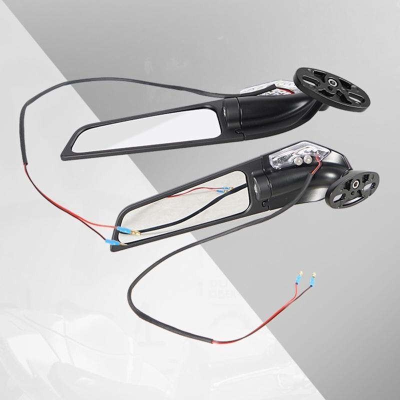 

28GC Adjustable Motorcycle Rear View Side Mirror Wind Wing Fin For CBR125 China Mainland
