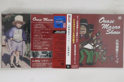 CD ONOSE MASAO SHOW  Onose Masao DJ211004 DOUBLE JOY Japan Obi Japanese PopRock Used