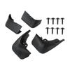 Car Mud 4pcs Guards Flaps Front Rear Maintenance With Screws Replacement For Citroen C5 20132016
