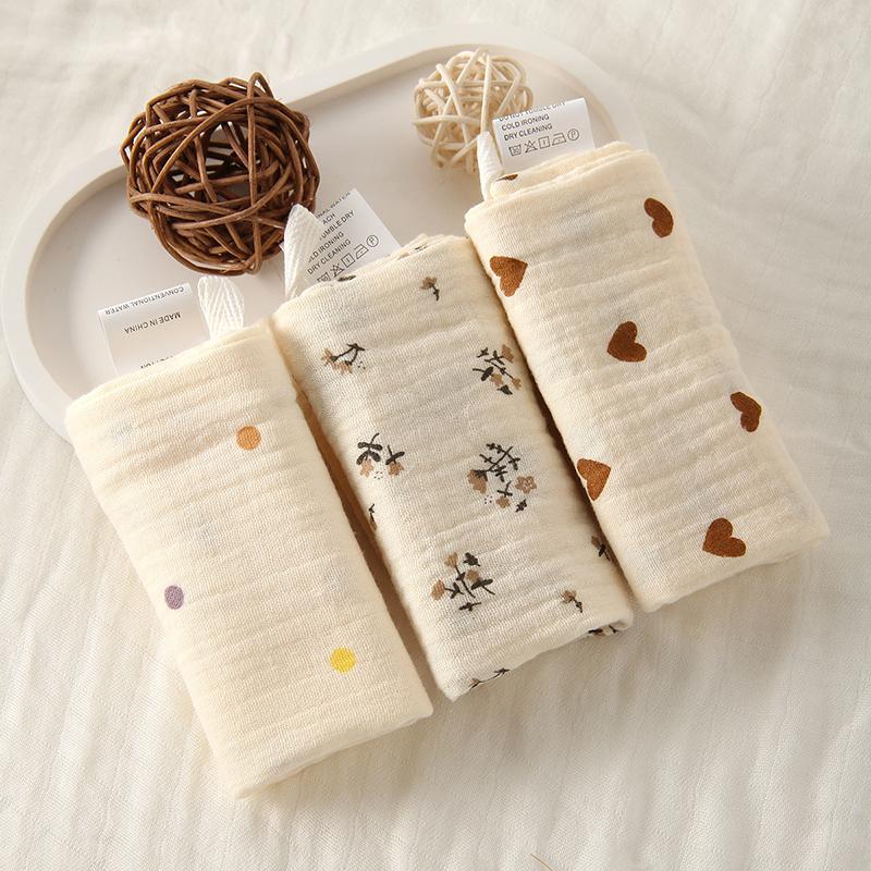 Baby Gauze, Cotton Four Layer Saliva Towel, Face Towel, Handkerchief