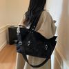 Stylish Large Capacity Tote Bags for Women Ideal for Commuting Vintage Handle Bags Fashionable Shoulder Crossbody Storage Bags