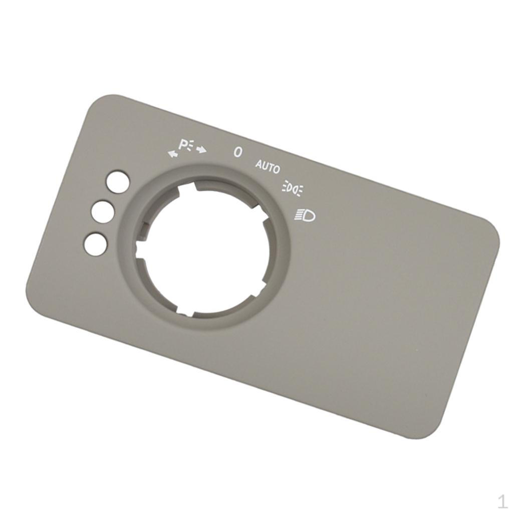 Панель переключателя фар W164_Grey Three holes