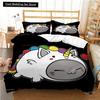 Cute Bubu Dudu Cartoon Bear Panda Duvet Cover kawaii Bedding sets Soft Quilt Cover and Pillowcases Single/Double/Queen/King Boys