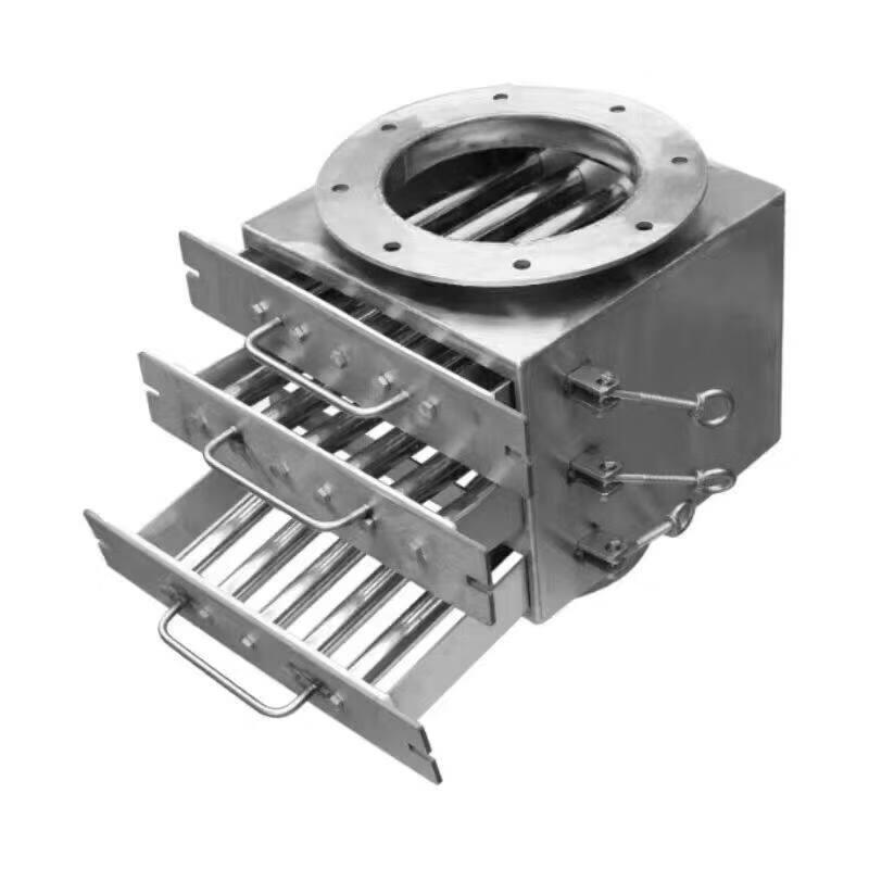Industrial Pipeline Magnetic Separator Rack