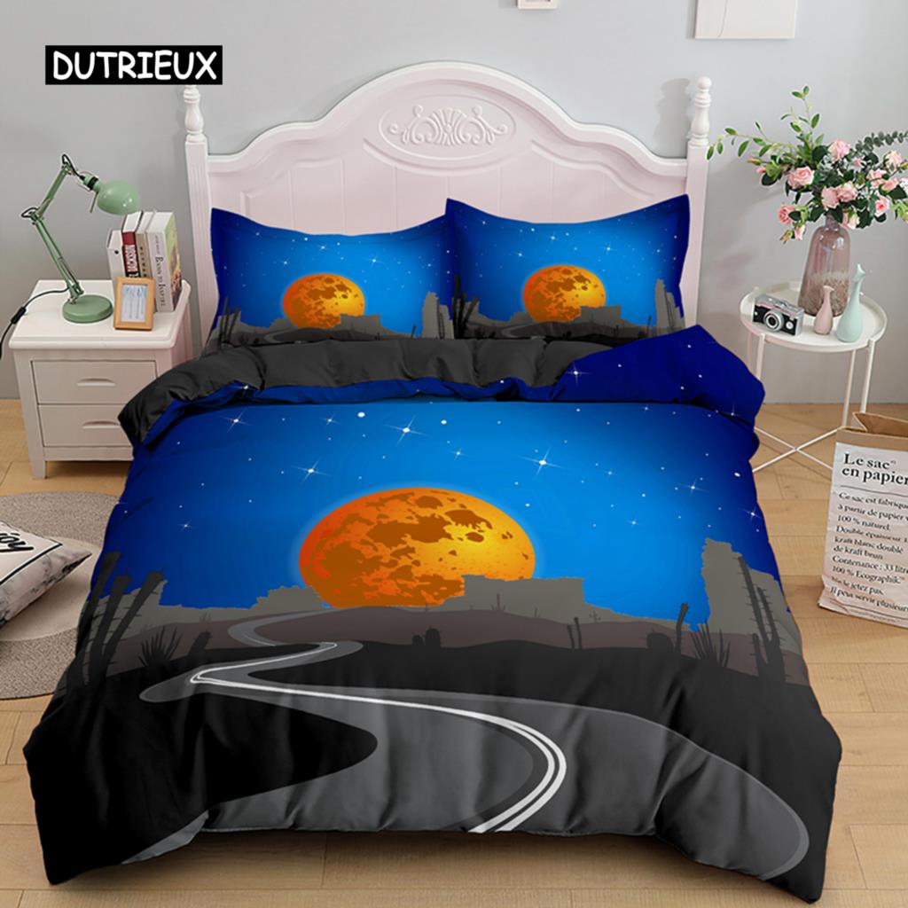Soft And Comfortable Stylish Pattern Duvet Cover Set With Duvet Cover And Pillowcases King Queen Twin Sizes For Boys Girls And Kids