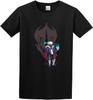 Undertale Sans Retro Skull Black T-Shirt Printed Tee Graphic Top for Men Shirt