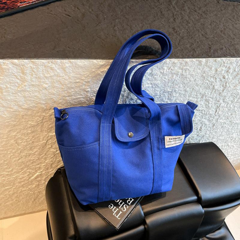 Daily tote commuter bag new fashion shoulder bag large capacity lazy style literary handbag bag