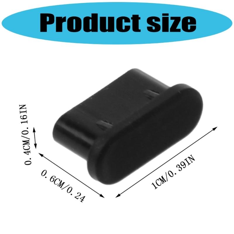 Pachet de 12 Dopuri de Praf Tip C Protector de Silicon pentru Portul de Încărcare al Telefonului Capace Universale USB C Anti Praf pentru Telefon Tabletă