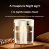 New Portable Dual Nozzle Humidifier USB Large Capacity Quiet Operation for Home/Bedroom/Office with Night Light Digital Display