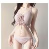 Women's Three-Piece Slimming Bikini Swimsuit - Conservative Drawstring Tummy Cover, Hot Selling Vacation Swimwear