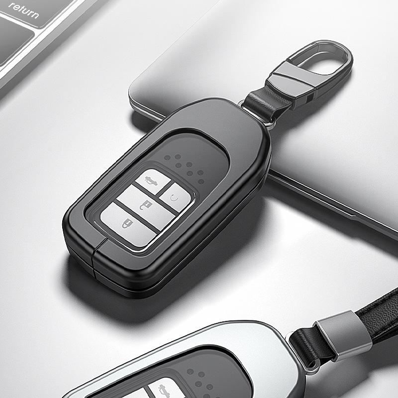 Zinc Alloy Protective Key Case for Honda Accord XRV Odyssey Civic & Lingpai (10th Gen)