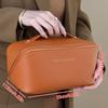 1PC,Multi-layer Makeup bag,PU Premium Pillow-style bag,Travel toiletry,Thickened Storage bag,Storage pouch,Travel,Bathroom
