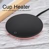 Electric Waterproof Touch Heating Cup Mat Warm Pad for Coffee Tea MilkGold EU 220V