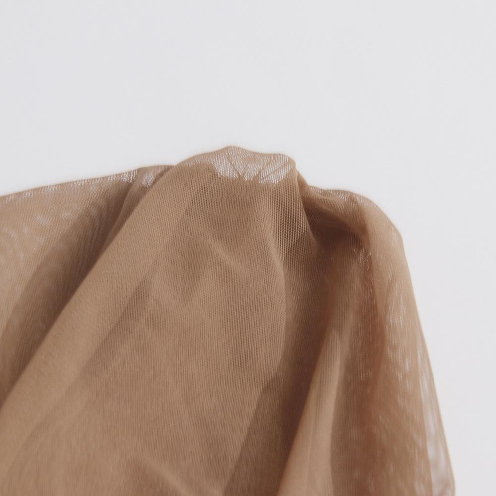 2026 Sommer Damen V-Ausschnitt Netz Faltenkleid - Sexy, Figurbetont, Einfarbig, Kurzer Durchsichtiger Stil