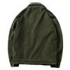 Spring and Autumn New Jacket Men's Thin Corduroy Jacket Top Men's Retro Tooling Jacket