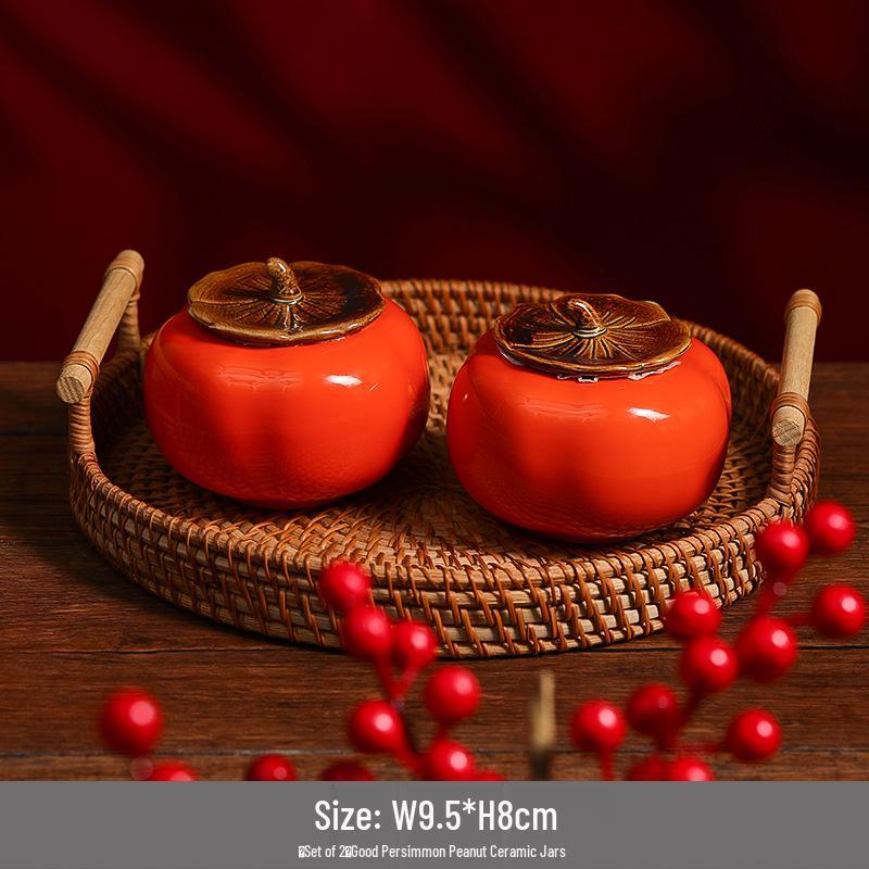 Коробка-подарок на свадьбу «Банка с хурмой»: Набор для помолвки и декора