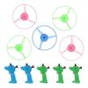 5Pcs Sky Flying Aerial Disc and 5Pcs Launcher Kit Children Kids Toys Gifts