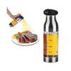 Oil Spray Bottle, 200ml Stainless Steel Leakproof Oil Dispenser Vinegar Bottle Portable Olive Oil Sprayer for Kitchen Air Fryer Cooking Salad