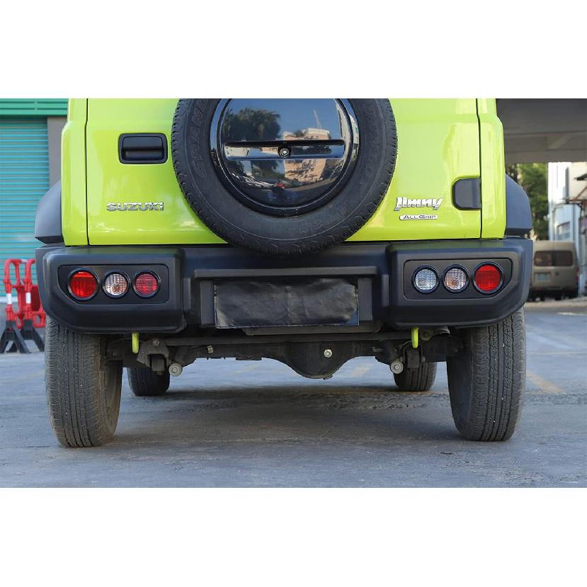 Tail Light Cover Rear Taillight Guards Lamp Protector for Suzuki Jimny JB64 JB74 2019 2020 2021 2022 2023 2024 2025 Exterior Accessories (Black)