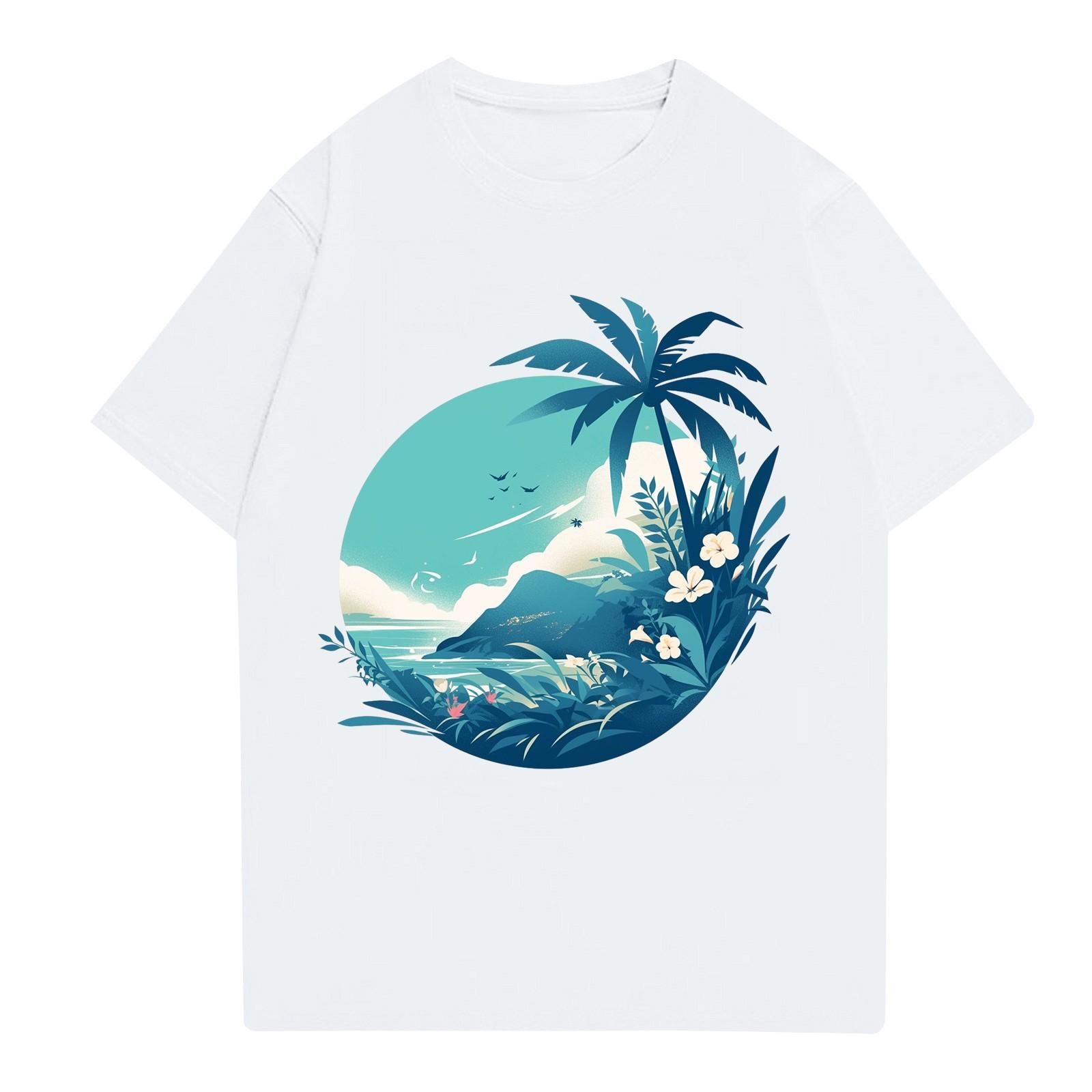 

Мужская рубашка с воротником-стойкой и коротким рукавом, свободная рубашка для отдыха и отдыха, мужская XL белый