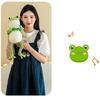 Cute New Frog Plush Toy Doll Cape Soft Frog Stuffed Toy Doll Children's Birthday Gift