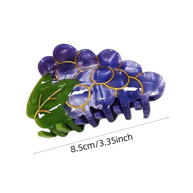 Fashion Hair Clip Lovely Fruit Claw Clip PonytailHolder Women Hair Accessories