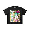 260 GSM Double Yarn 32 Count 100% Cotton Dragon Ball V65 Bulma Print Unisex Heavy Cotton T Shirt