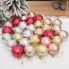 6/12PCS Christmas Ball Ornaments Xmas Tree Hanging Pendant Sets 5cm Colorful Ball Decoration for New Year Christmas Home Party
