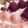 Set de lenjerie de corp de culoare nouă, Sexy Hollow Push Up Sutien Set Femei Clasic Bandage Sutien de vară Dantela Plus Size Sutien și Chiloți Seturi